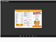 Tablet Screenshot of bennyshs.com